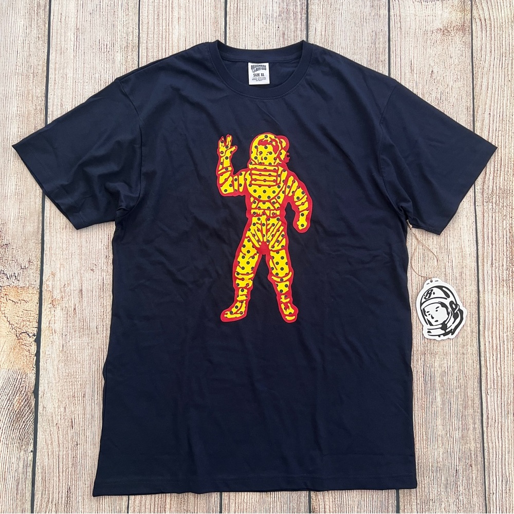 F1 -- NWT navy BILLIONAIRE BOYS CLUB short sleeve astronaut men's shirt XL